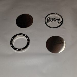 Origami Owl Silver Locket Insert Set